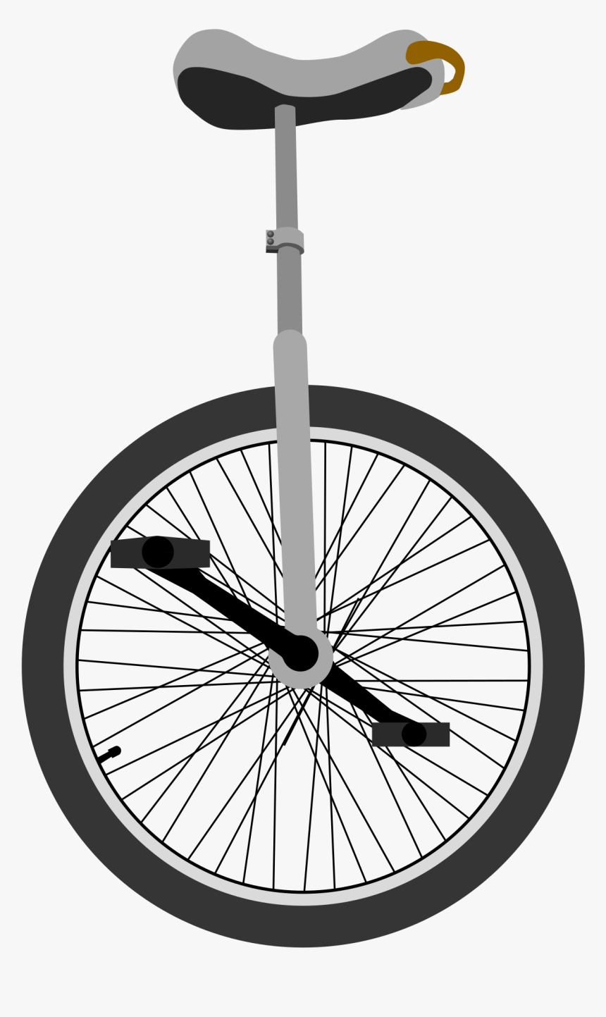 Transparent Unicycle Clipart, HD Png Download
