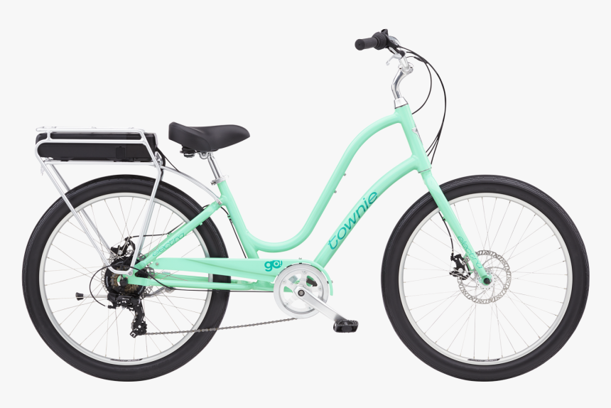 Townie Go 7d Mint Mojito - Electra Townie Bike, HD Png Download