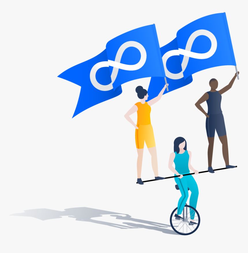 Transparent Development Clipart - Street Unicycling, HD Png Download