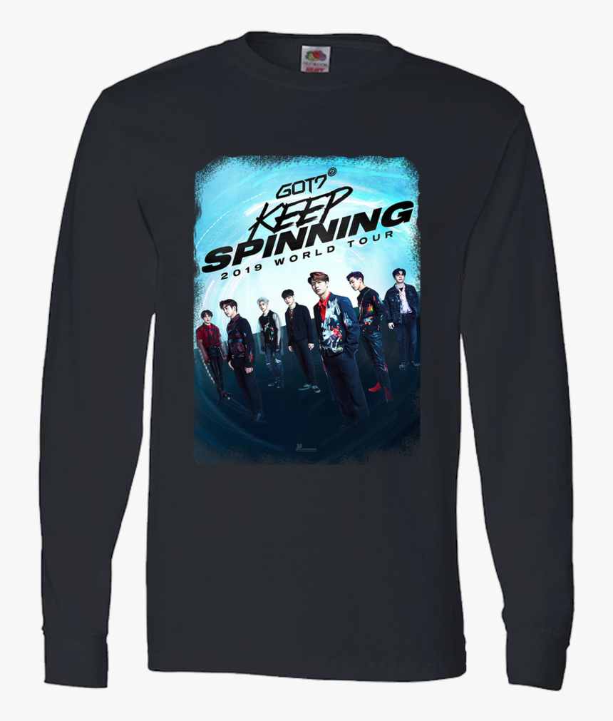 Got7 2019 World Tour Keep Spinning - Blackpink Long Sleeve, HD Png Download
