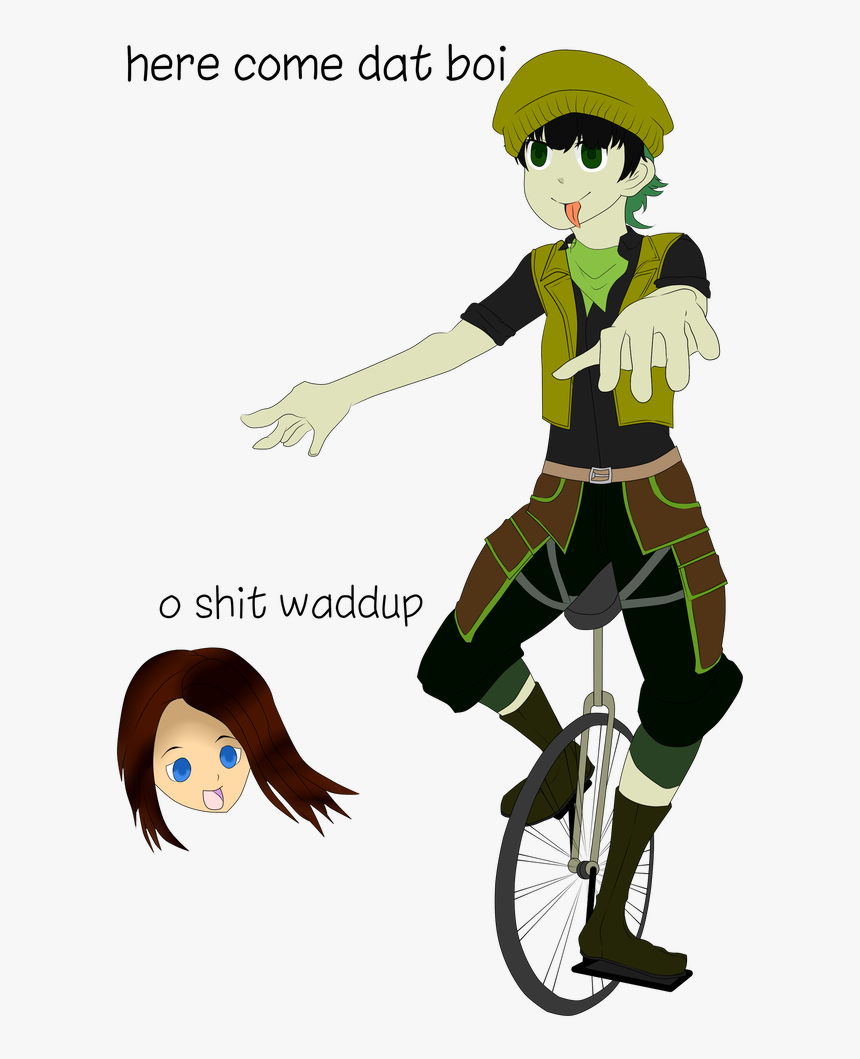 Unicycle - Dat Boi, HD Png Download