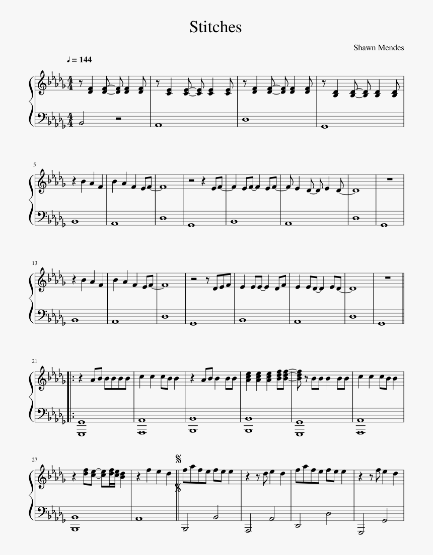 Linkin Park What I Ve Done Piano Pdf, HD Png Download