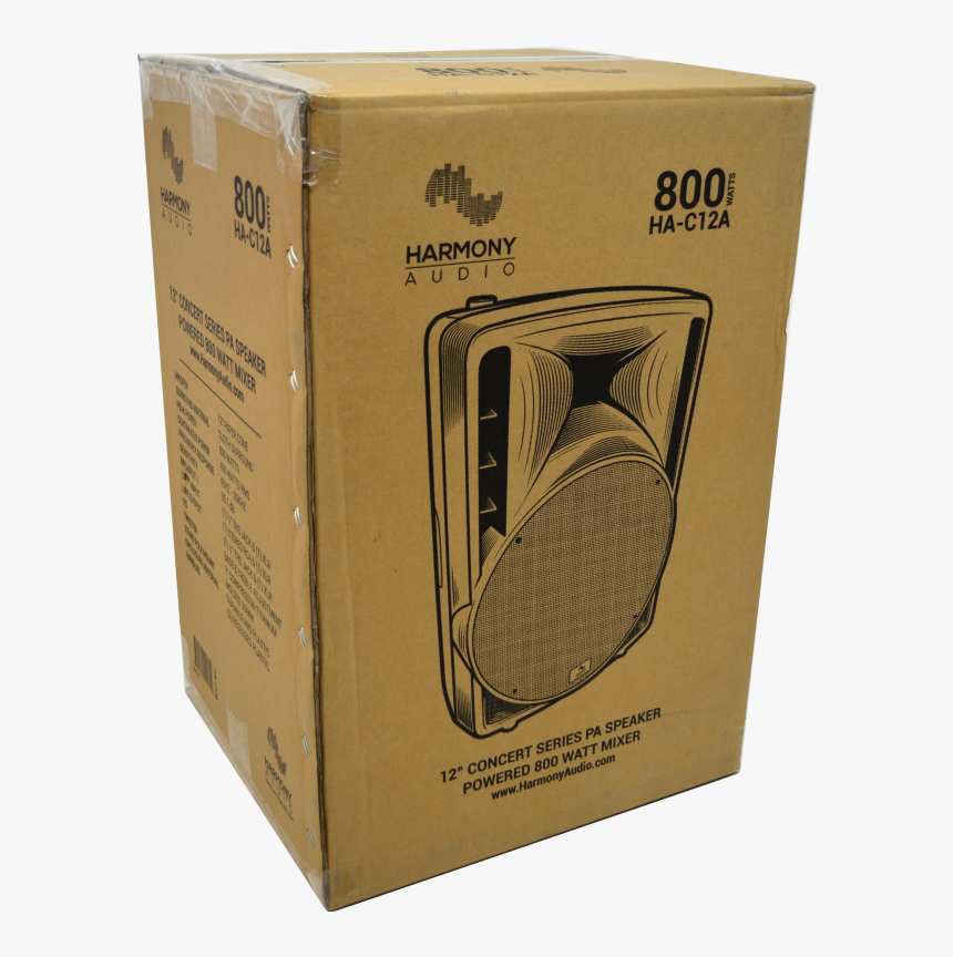 Harmony Audio Ha C12a Dj Concert Series 800 Watt Powered - Computer Speaker, HD Png Download
