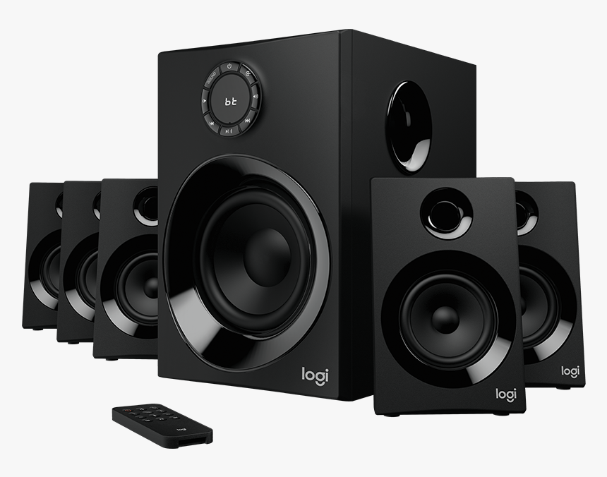 1 Surround Sound Speaker System - Logitech Z606, HD Png Download