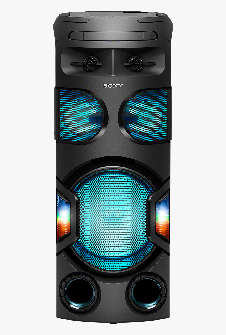 V72d High Power Audio System With Bluetooth Technology, - Sony Mhcv72d, HD Png Download