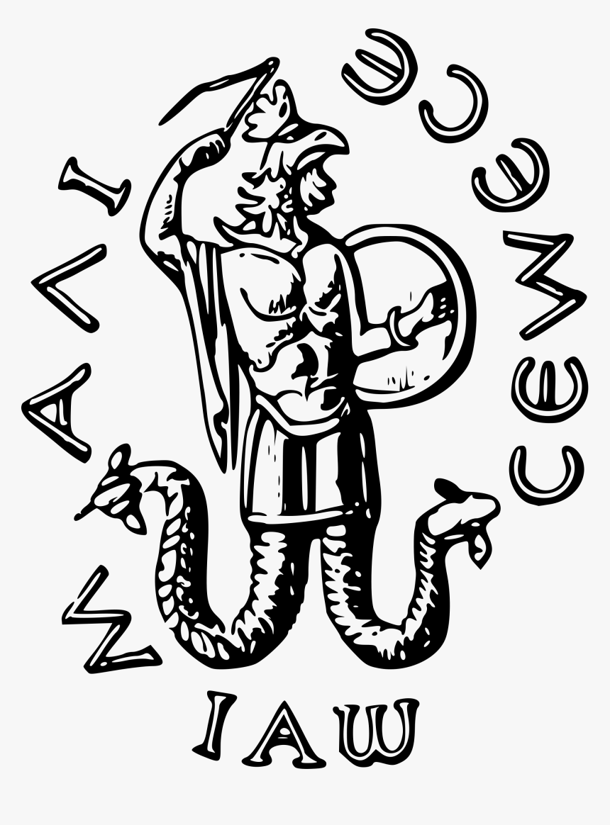 The Templar Knight - Abraxas Gnostic, HD Png Download