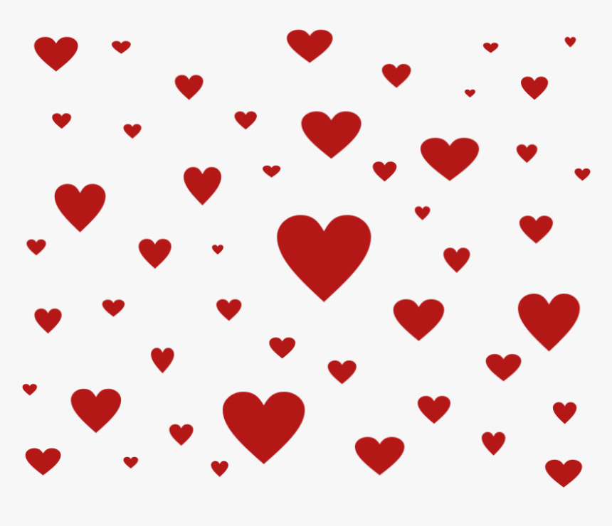 #ftestickers #red #hearts #mask - Red Hearts Png For Picsart, Transparent Png