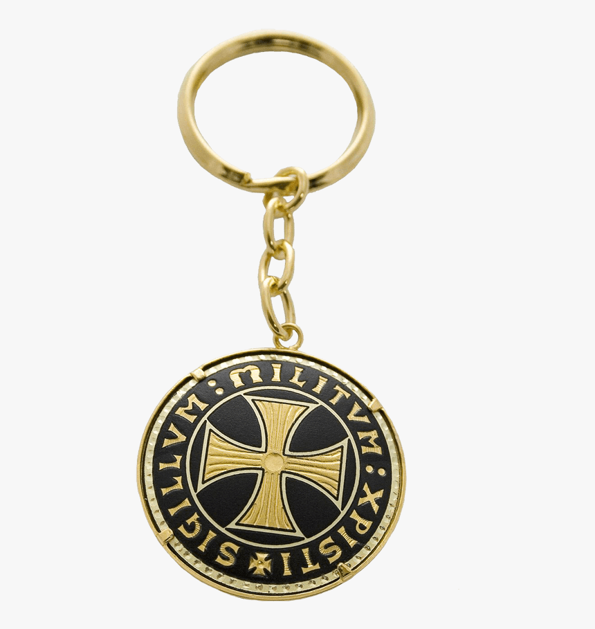 Damascene Templar Cross Keychain By Marto - Keychain, HD Png Download