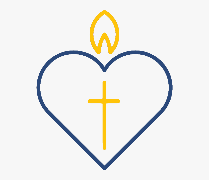 Transparent Christian Cross Png - 校徽, Png Download