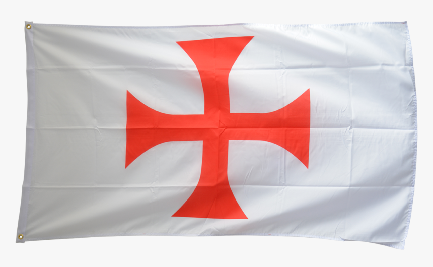 Templar Cross Flag - Drapeau Croix, HD Png Download
