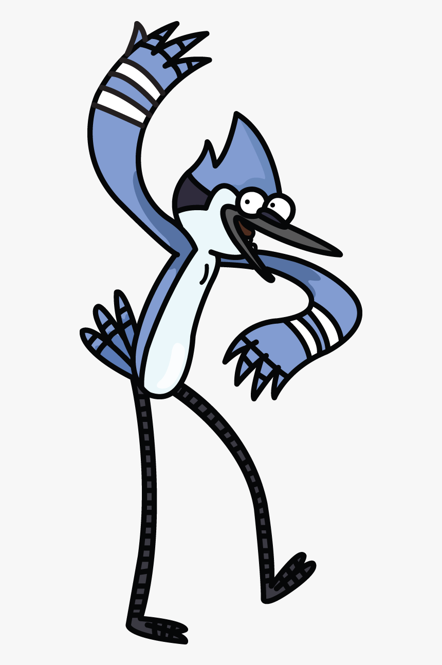 Mordecai Http Drawingmanuals Com - Regular Show Mordecai Png, Transparent Png