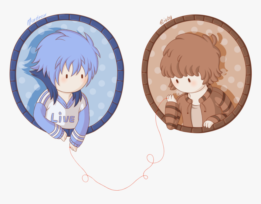 Rigby And Mordecai Humans, HD Png Download