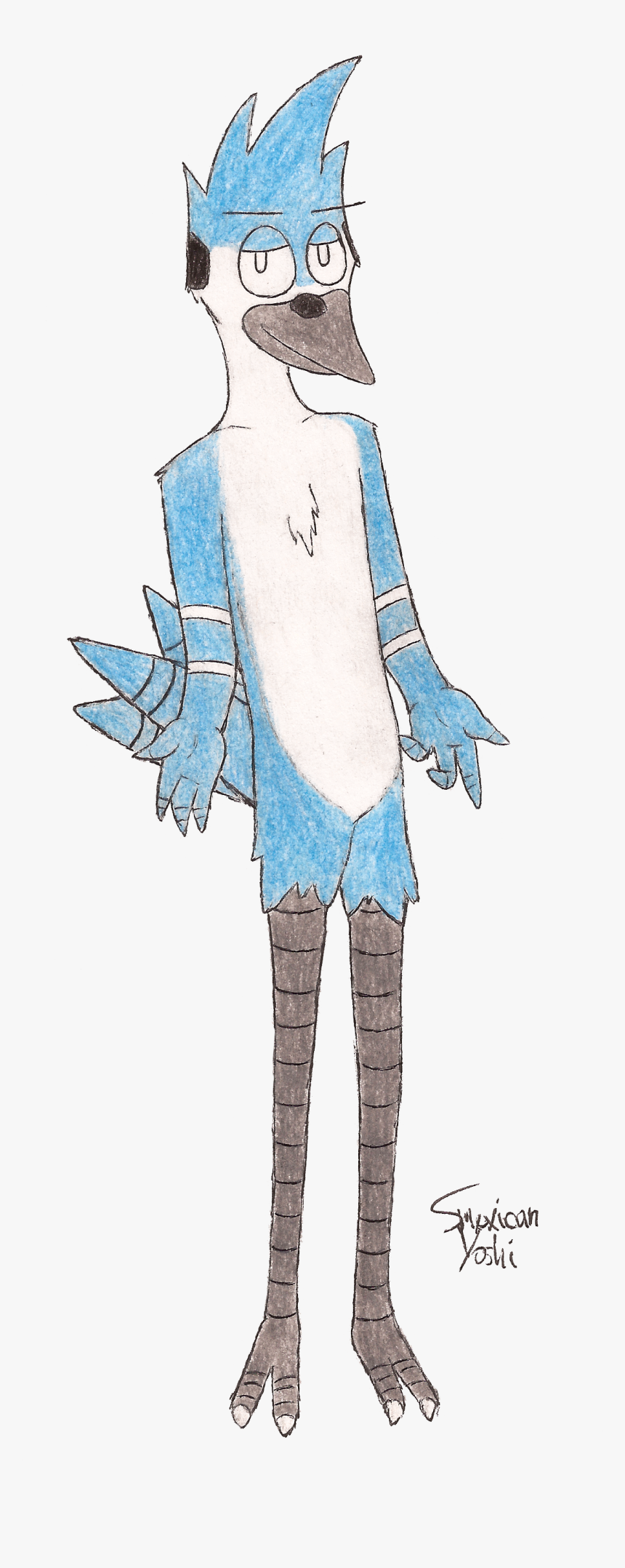 Mordecai - D - Sketch, HD Png Download
