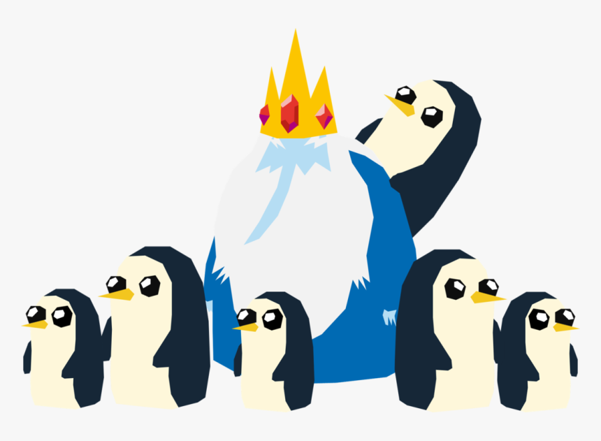The Ice King S Penguins By Samueljellis - Adventure Time Ice King Penguins, HD Png Download
