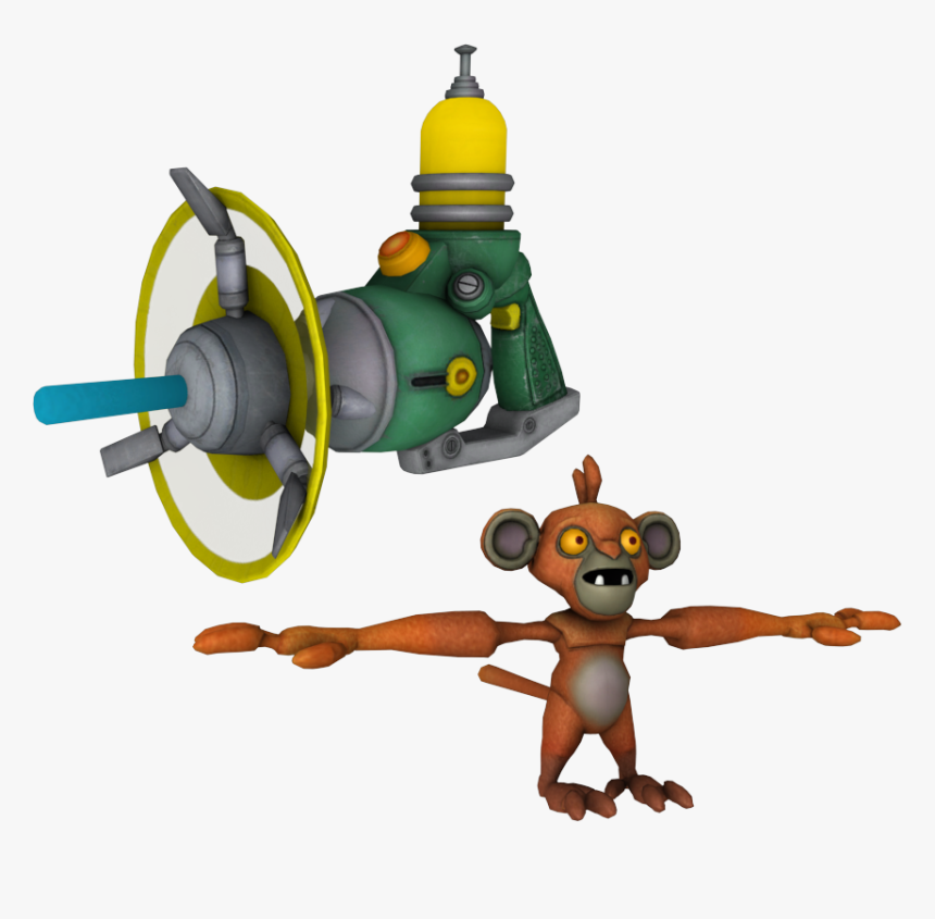 Chimp O Matic - Ratchet And Clank Chimp O Matic, HD Png Download