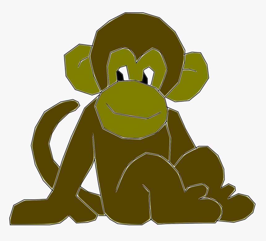 Monkey Ape Chimp Free Photo - Monkey, HD Png Download