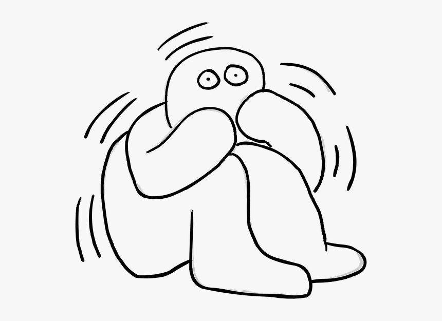 Lack Of Confidence Cartoon, HD Png Download