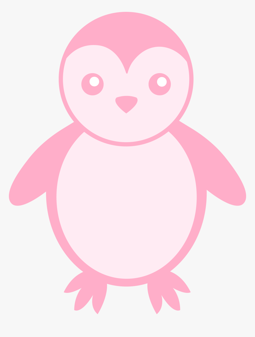Pink Baby Penguin - Love You My Sweetie Pie, HD Png Download