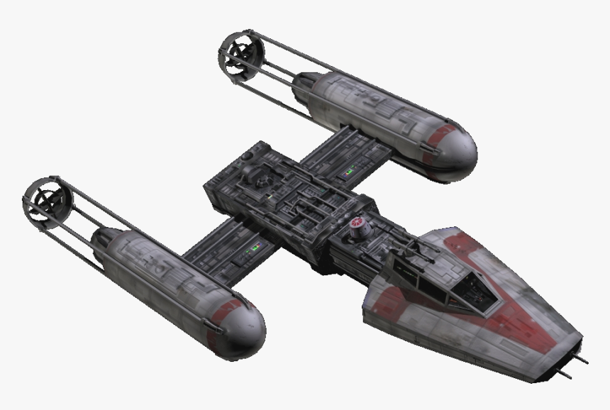 Star Wars Y Wing Png - Rebel Star Wars Y Wing, Transparent Png