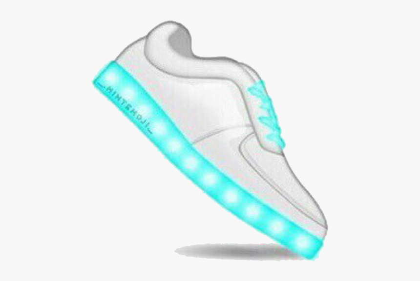 #shoe #emoji #emojis #cuteemoji #cute #backgroud #blueoverlay - Running Shoe, HD Png Download