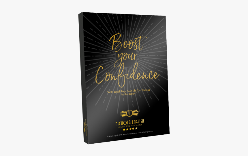 Boost Your Confidence Book - Calligraphy, HD Png Download