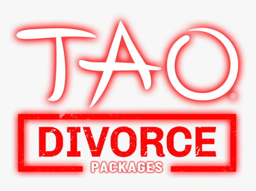 Tao Divorce Packages Logo - Graphic Design, HD Png Download