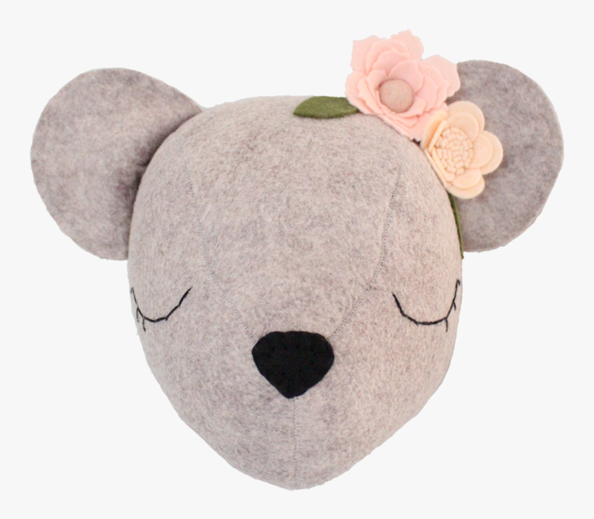Faux Taxidermy Wall Decor - Teddy Bear, HD Png Download