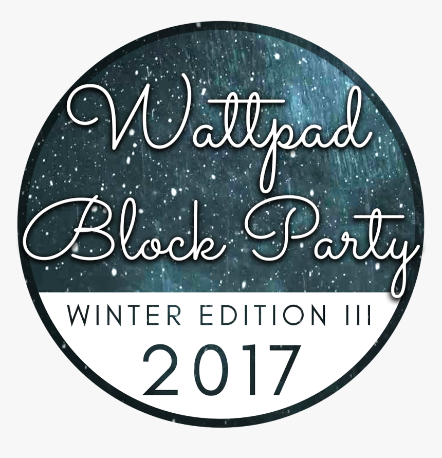 Wattpad Block Party Winter Edition Iii Sticker, HD Png Download