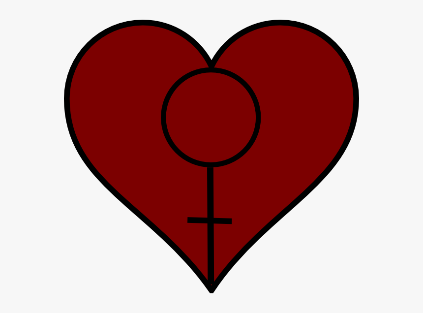 How To Set Use Feminist Heart 3 Icon Png - Solid Red Heart No Background, Transparent Png