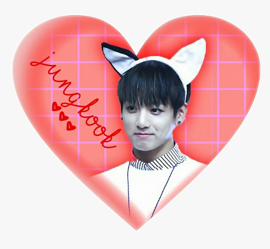 Transparent Red Heart Icon Png - Love Heart Jung Kook, Png Download