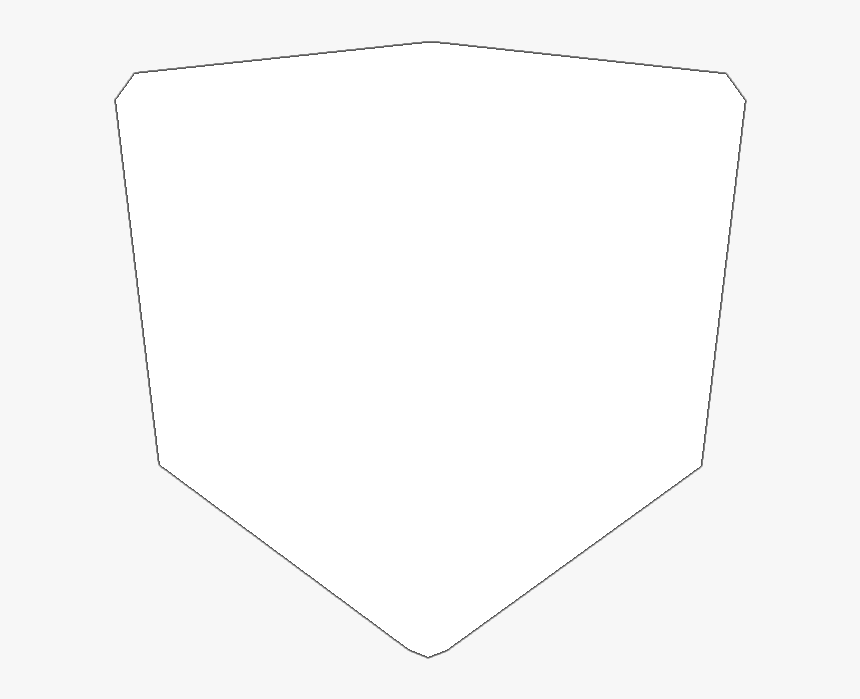 Interesting Glitch I Wonder How - White Shield, HD Png Download