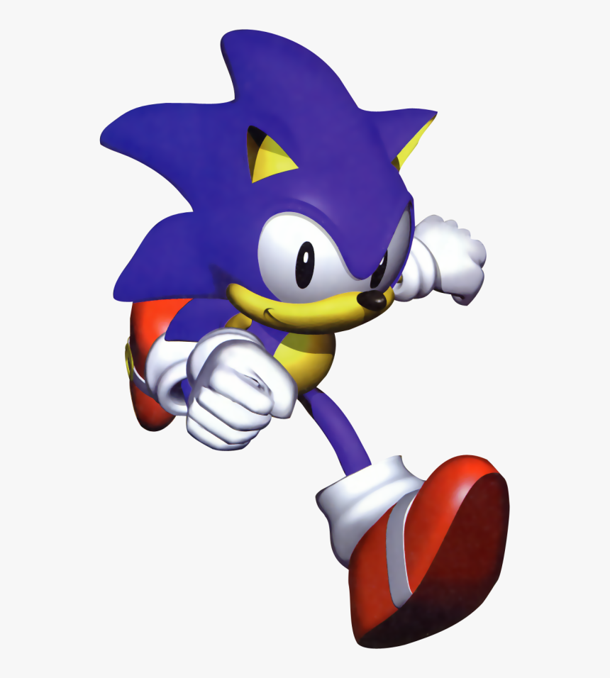 Sonic The Hedgehog,cartoon,clip Art,fictional Character,animated - Sonic R Sonic Png, Transparent Png