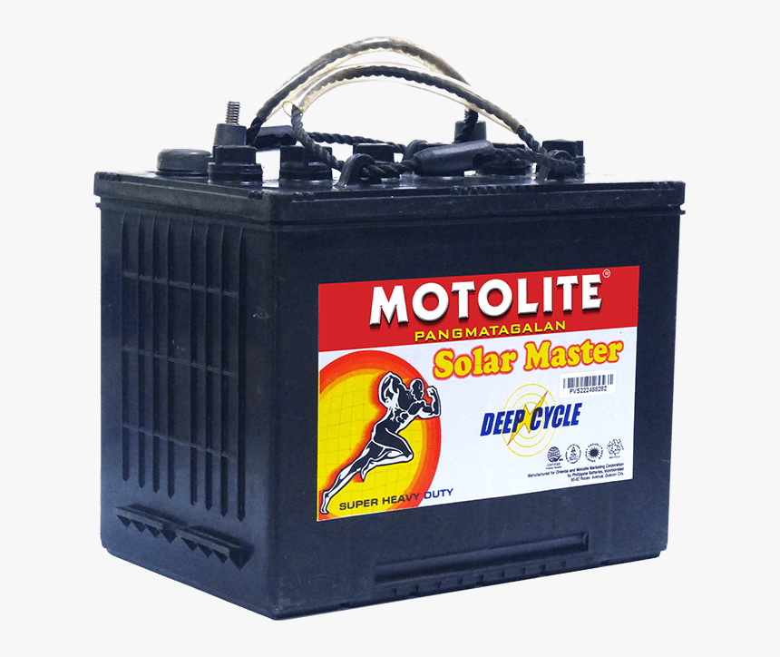 Deep Cycle Batteries - Motolite Lead Acid Battery, HD Png Download