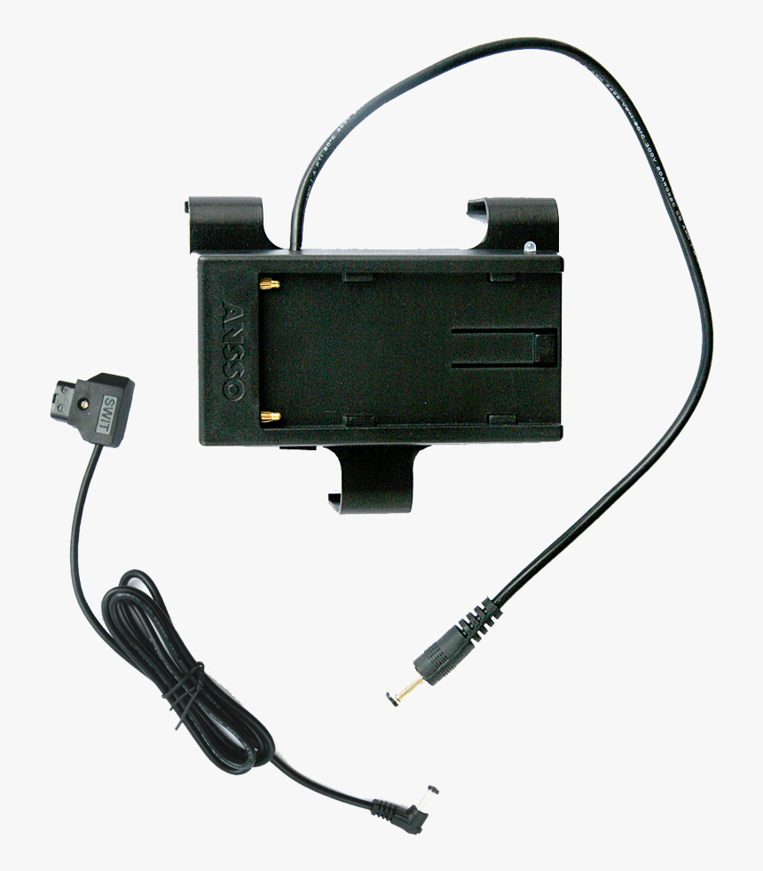 Transparent Car Battery Clipart - Npf D Tap Adapter, HD Png Download