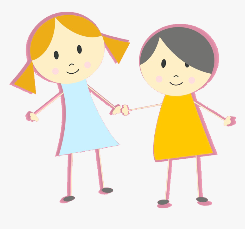 Cartoon U Bu Cb Friendship Transprent Ubucb - Dibujo Animado De Amistad, HD Png Download