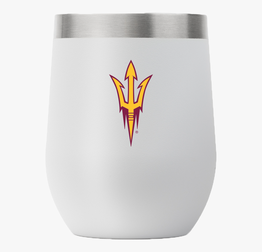 Arizona State 12 Oz Stemless Light Gray Tumbler - Arizona State University, HD Png Download