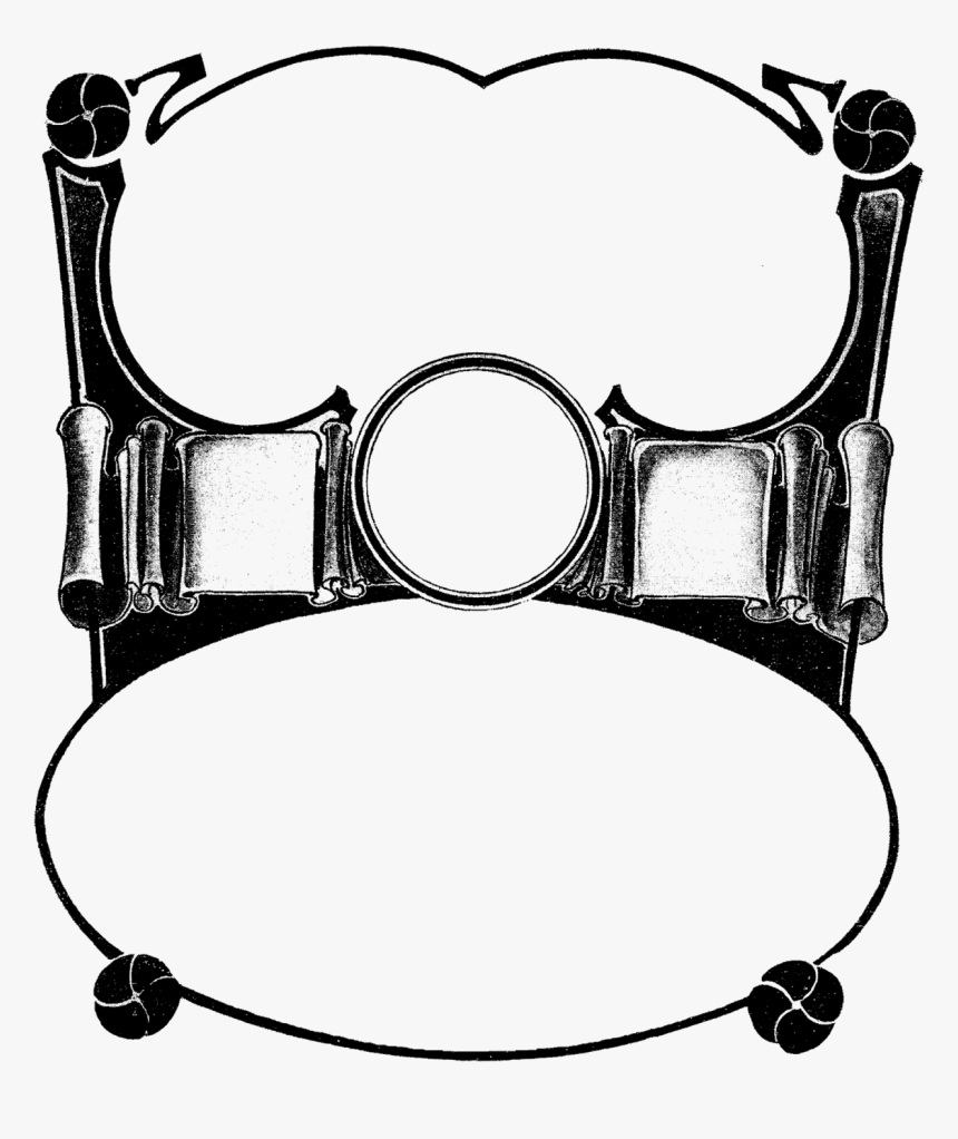 Frame Digital Download Printable Crafting Supply - Graphic Design, HD Png Download