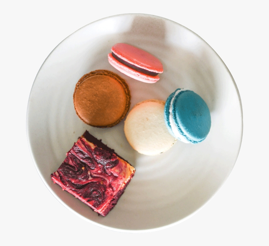 Transparent Plate Of Cookies Png - Macaroon, Png Download