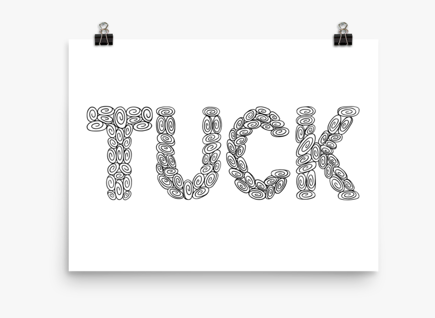 100 Swirl Tuck - Paper, HD Png Download