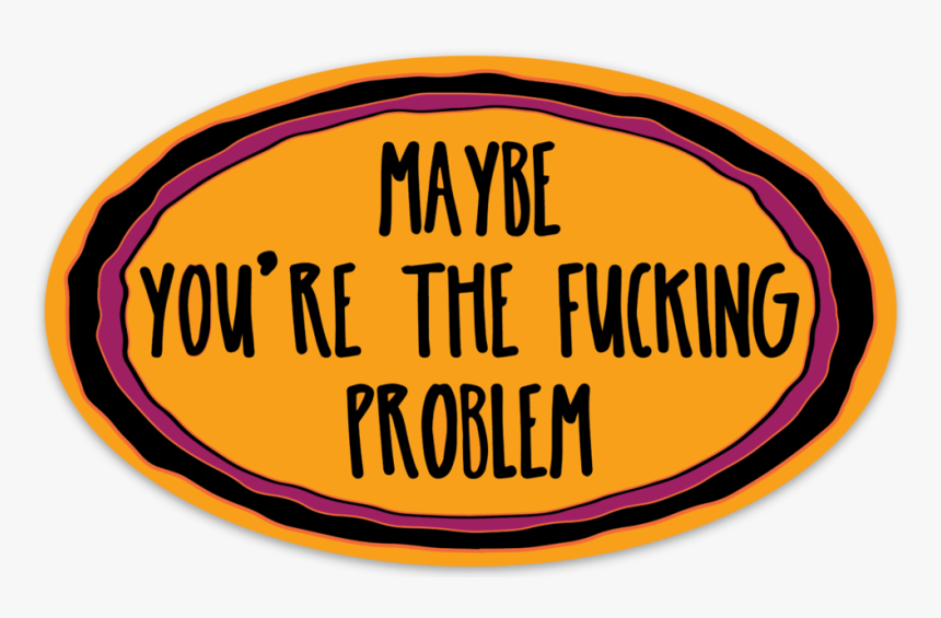 Circle Fuck Sticker Png, Transparent Png