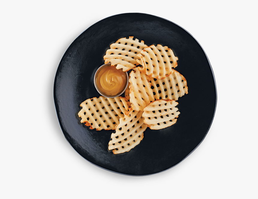 Loaded Cheesesteak Waffle Fries - Water Biscuit, HD Png Download