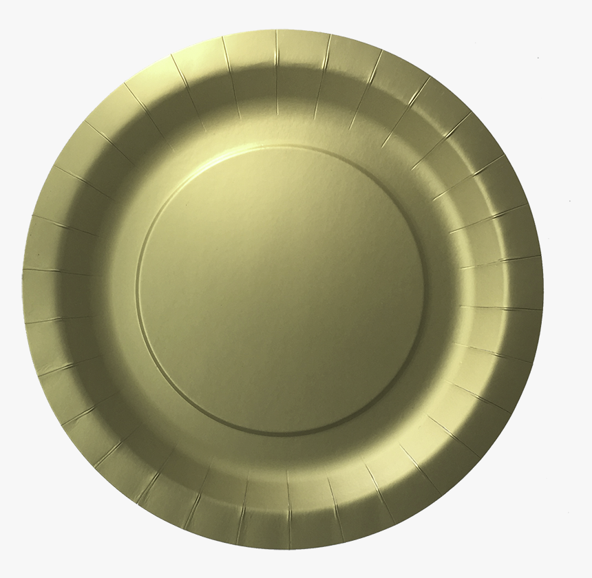Dishes Clipart Paper Plate - Circle, HD Png Download