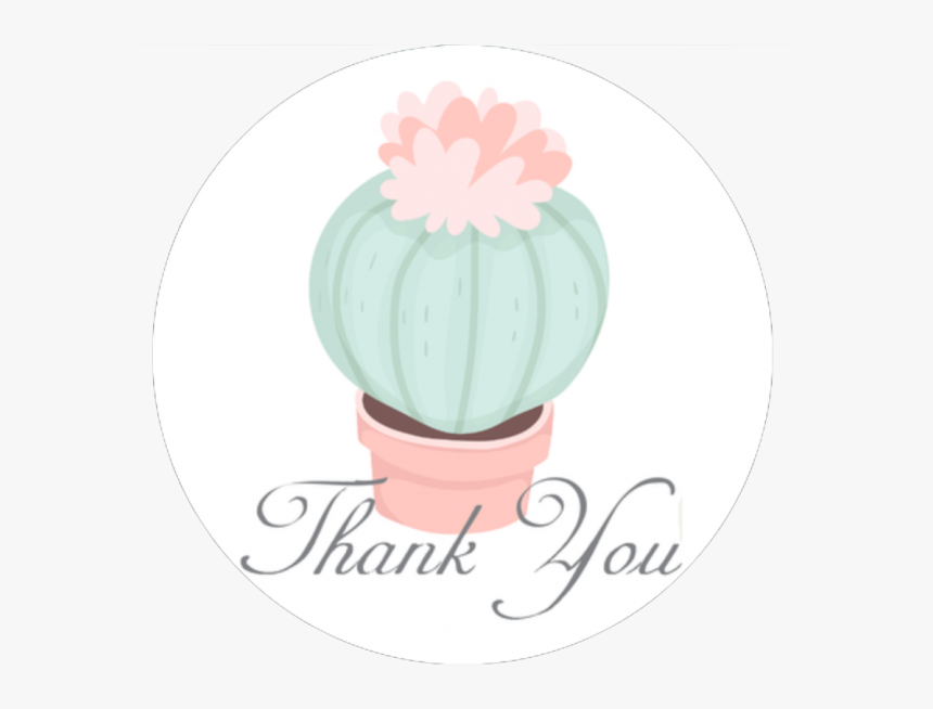 Transparent Succulents Png - Thank You Cards, Png Download