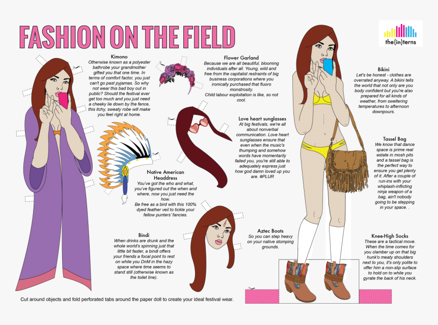 Fashion On The Field - Illustration, HD Png Download