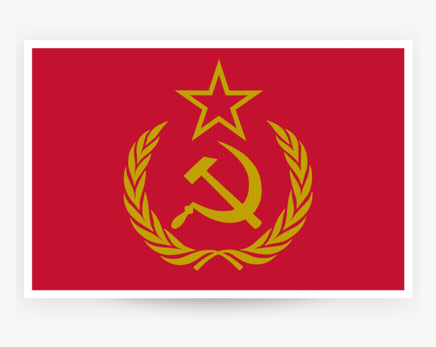 New Ussr Flag Magnet , Png Download - Russian Donk Ghetto Blaster, Transparent Png