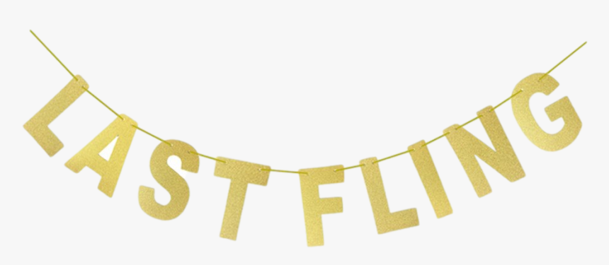 Last Fling Banner Bachelorette 
 Class Lazyload Lazyload - Choker, HD Png Download