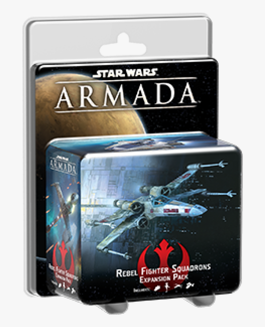 Star Wars Armada Rebel Fighter Squadrons Expansion, HD Png Download