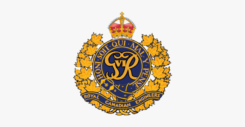 Rce Gvir Badge - Royal Canadian Engineers Ww1, HD Png Download