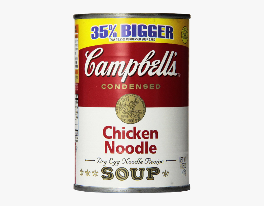 Campbell S Chicken Noodle Soup - 1982 Campbells Chicken Noodle Soup, HD Png Download