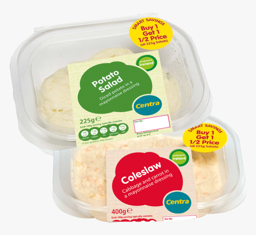 Ct Coleslaw Potato - Vanilla Ice Cream, HD Png Download